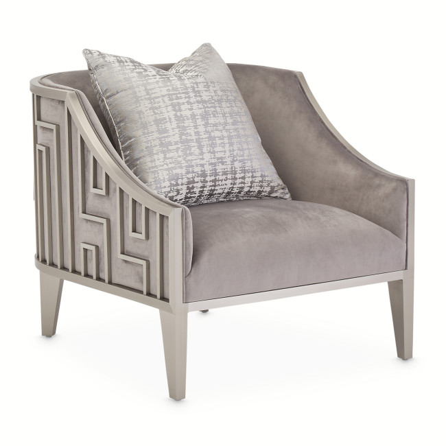Roxbury Park Gray Pearl Accent Chair