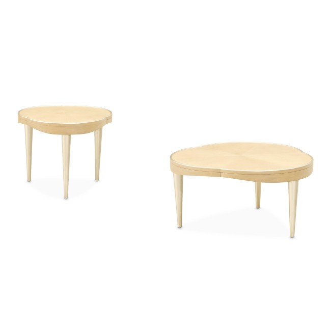 Camellia Field Caramel Occasional Table Set