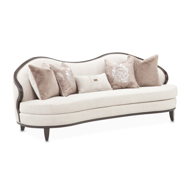 Camellia Field Linen Sofa