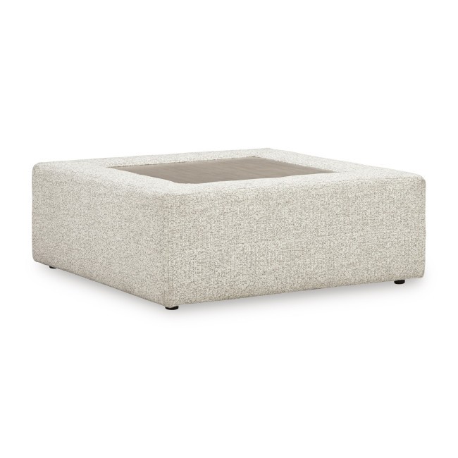 Camfield Snowstone Oversized Accent Ottoman