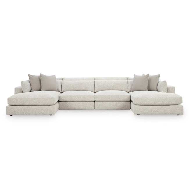 Camfield Snowstone 4-Piece Double Chaise Sectional