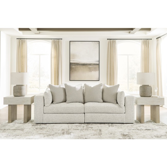 Camfield Snowstone 2-Piece Modular Loveseat