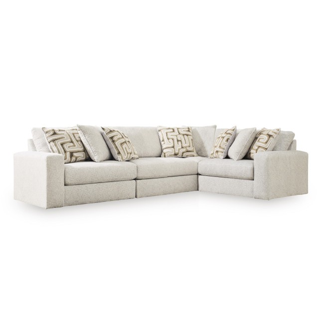 Butler Pier Feathered 4-Piece Sectional
