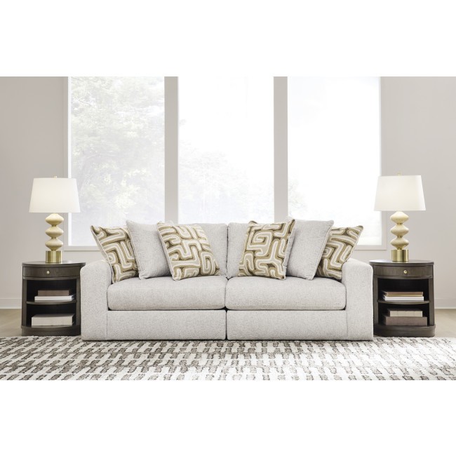 Butler Pier Feathered 2-Piece Modular Loveseat