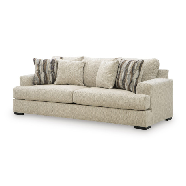 Jasmine Grove Oatmeal Queen Sofa Sleeper