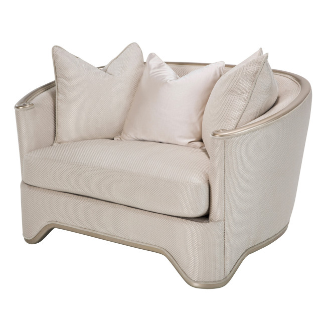 London Place Champagne Chair and Half