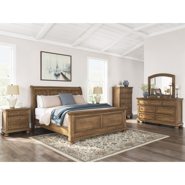 Glarrison Sleigh Bedroom Set