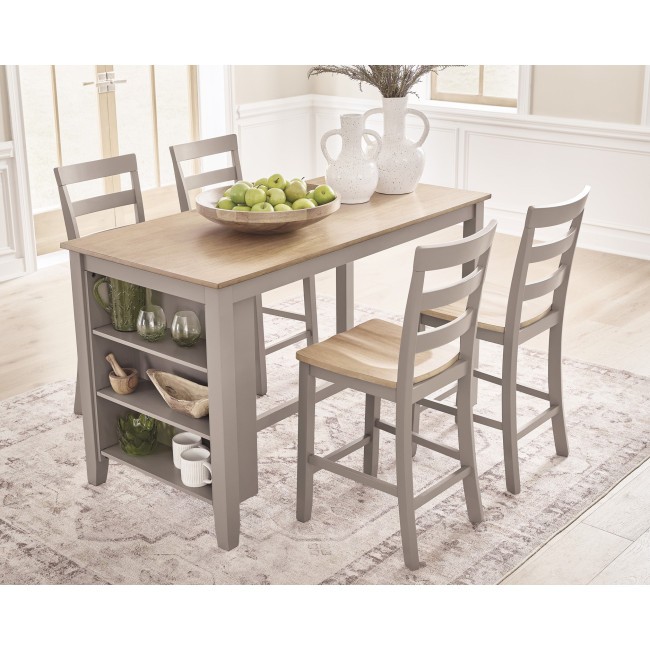 Loyander Counter Height Dining Room Set