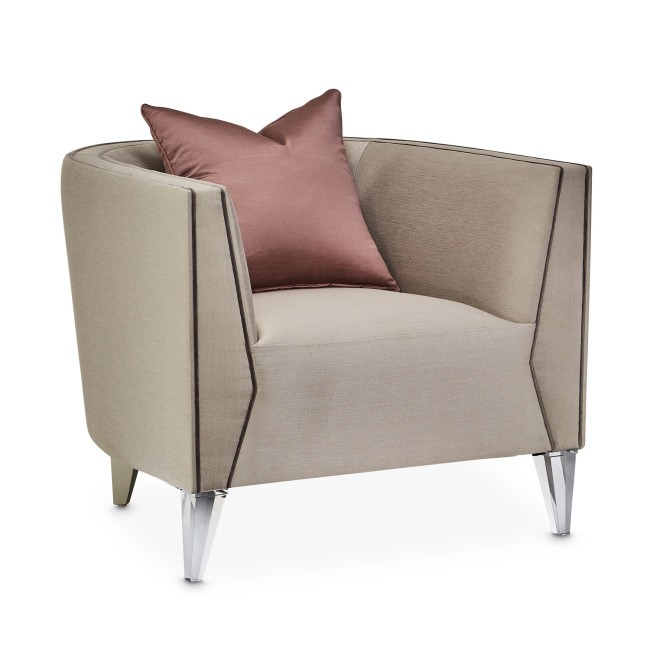 Linea Metallic Matching Chair