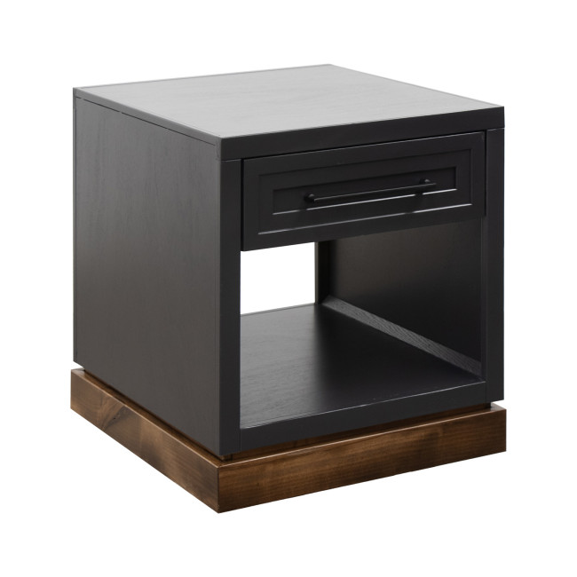 Nora Seal Skin with Whiskey End Table
