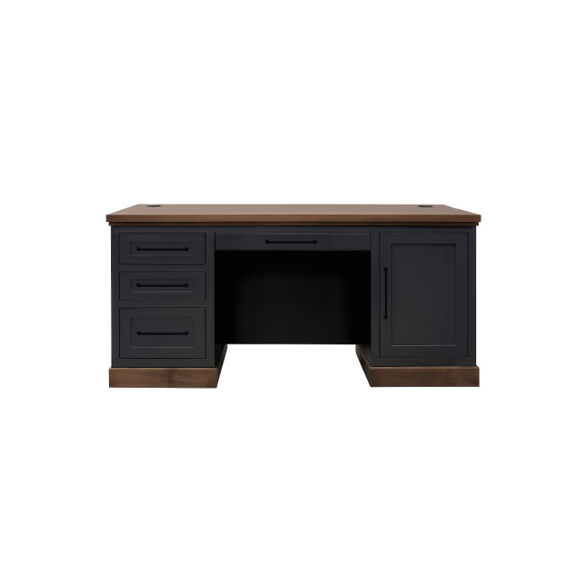Nora Seal Skin with Whiskey Executive Desk