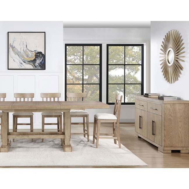 Napa Counter Height Dining Room Set (Sand)