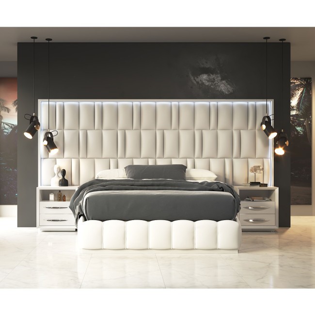 Orion Bed w/ Emporio Nightstands