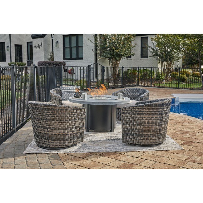 Coulee Mills Fire Pit Table Set