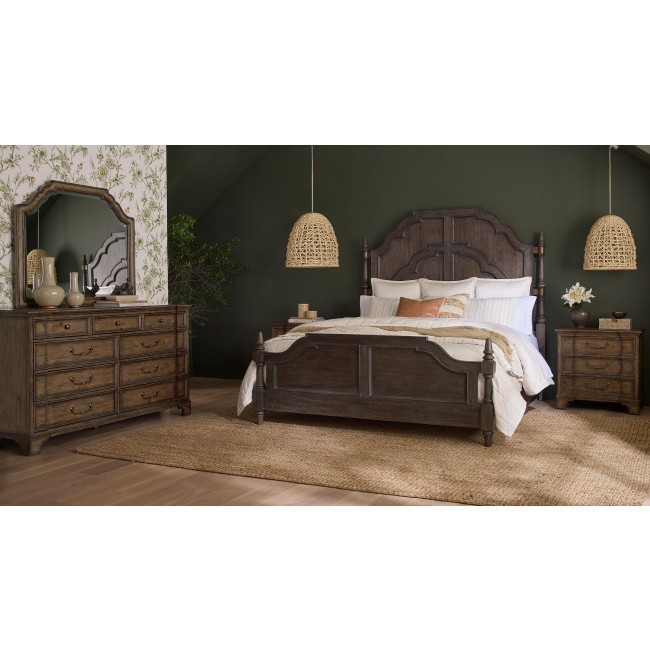 Revival Row Panel Bedroom Set
