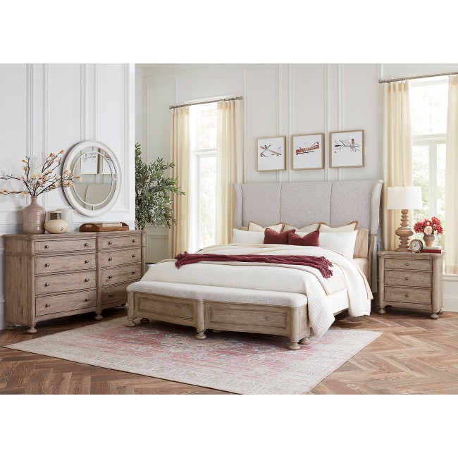 Higgins Street Upholstered Bedroom Set