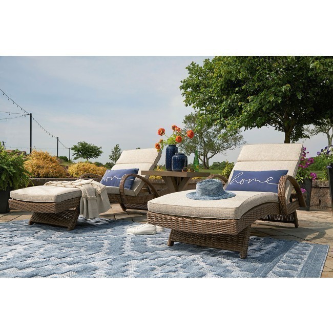Beachcroft Outdoor 3-Piece Chaise Lounge Set