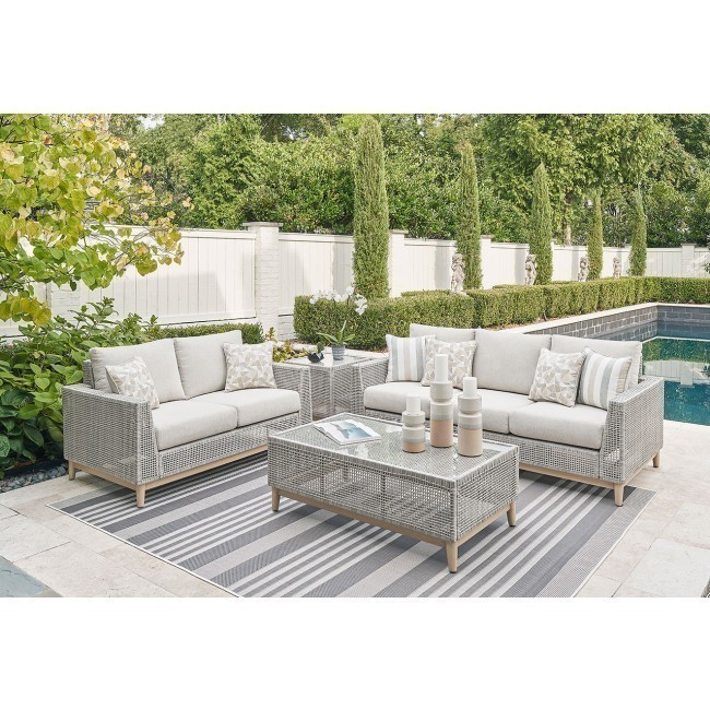Seton Creek Outdoor Seating Set Signature Design | Furniture