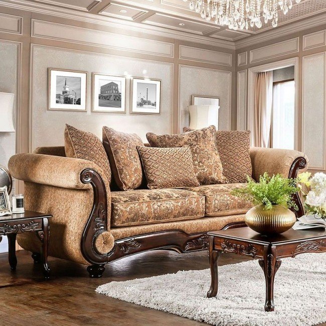 Nicanor Sofa Furniture Of America, 3 Reviews | Furniture Cart