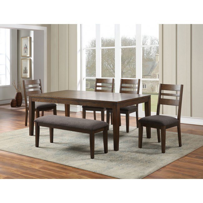 Silver discount dining bench