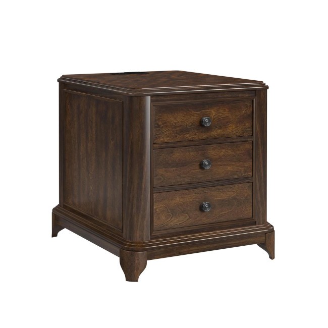 Phillipe Cherry Two Drawer Cabinet