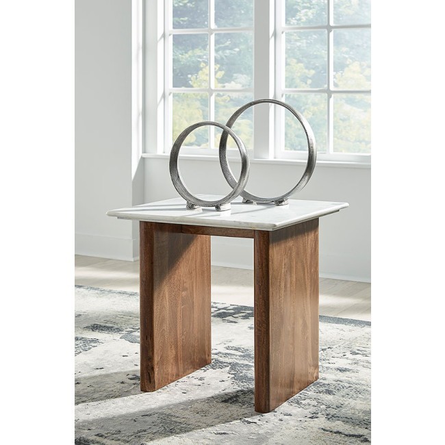 Isanti Rectangular End Table Signature Design | Furniture Cart