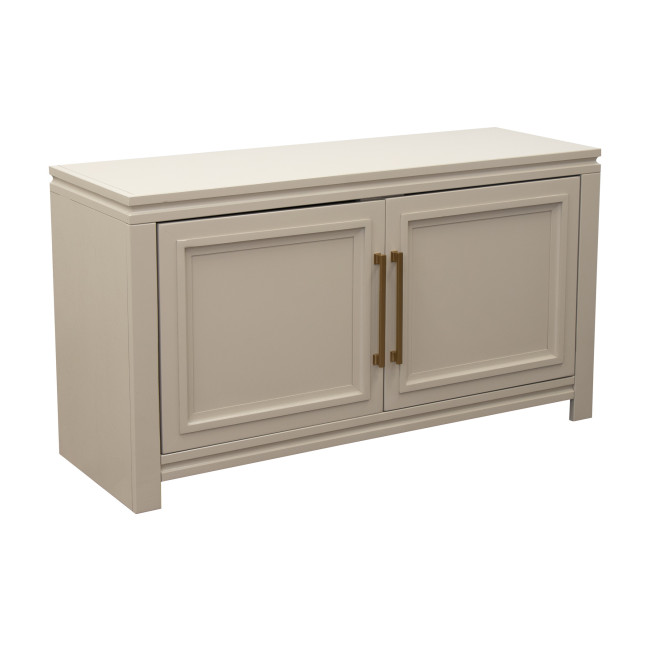 The Cove Khaki 2-Door Cabinet