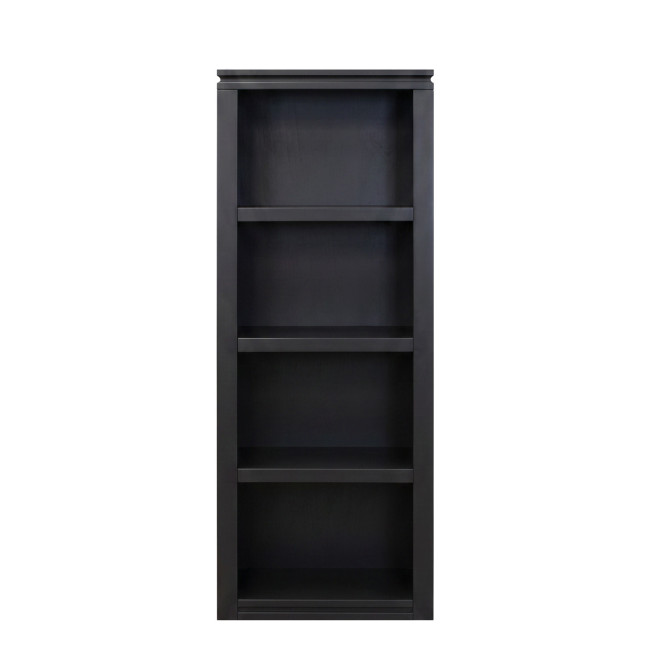 The Cove Seal Skin Black Bookcase Pier