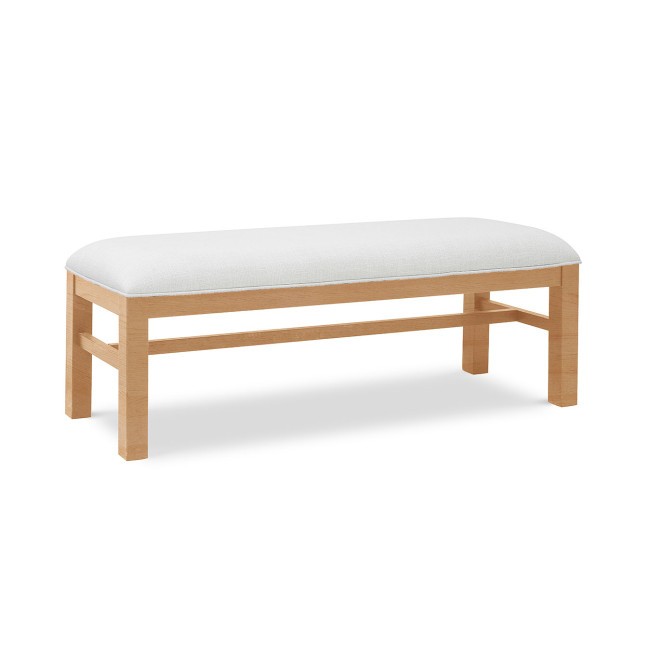 Todays Traditions Natural Hickory Bed Bench