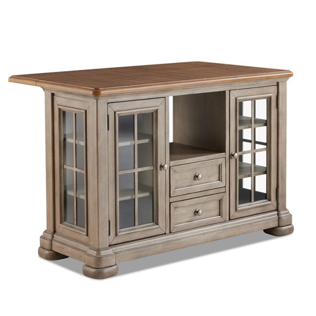Nashville Trishas Kitchen Island (Grey Taupe)