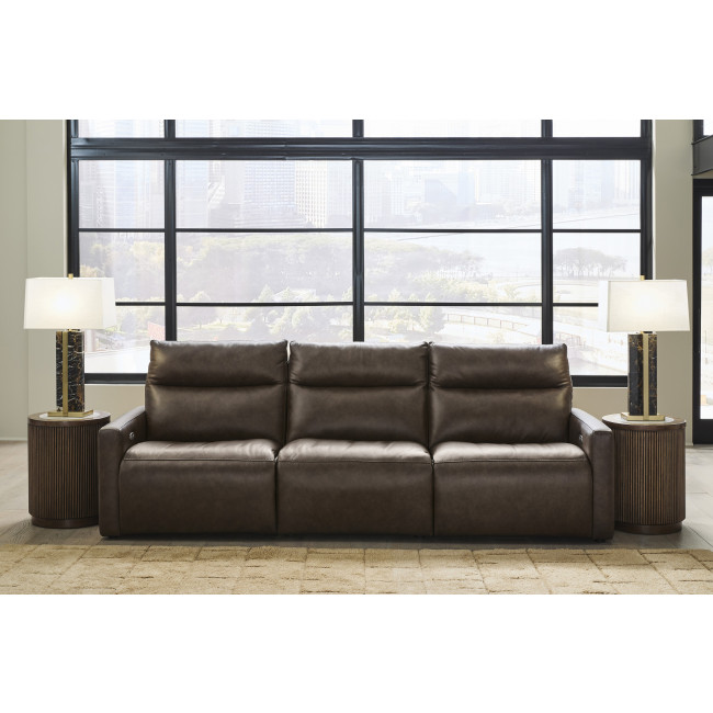 ModZ Chocolate Power Reclining Sofa