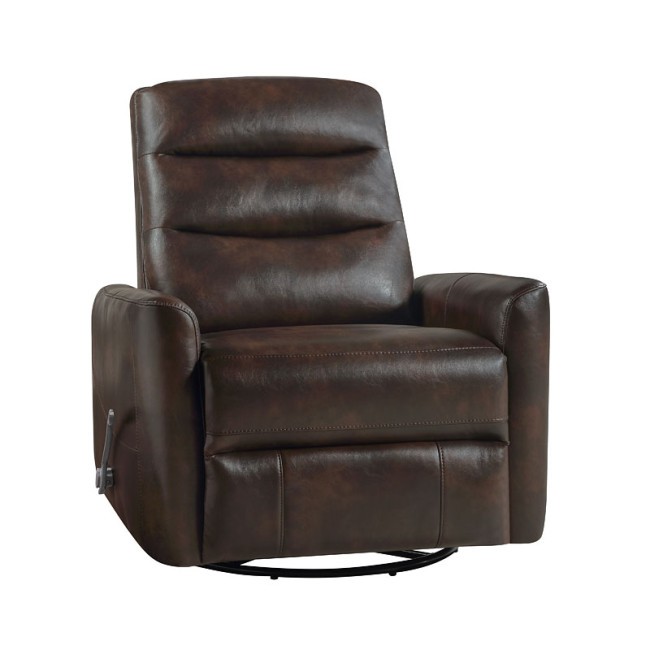 Takami Swivel Recliner (Brown)