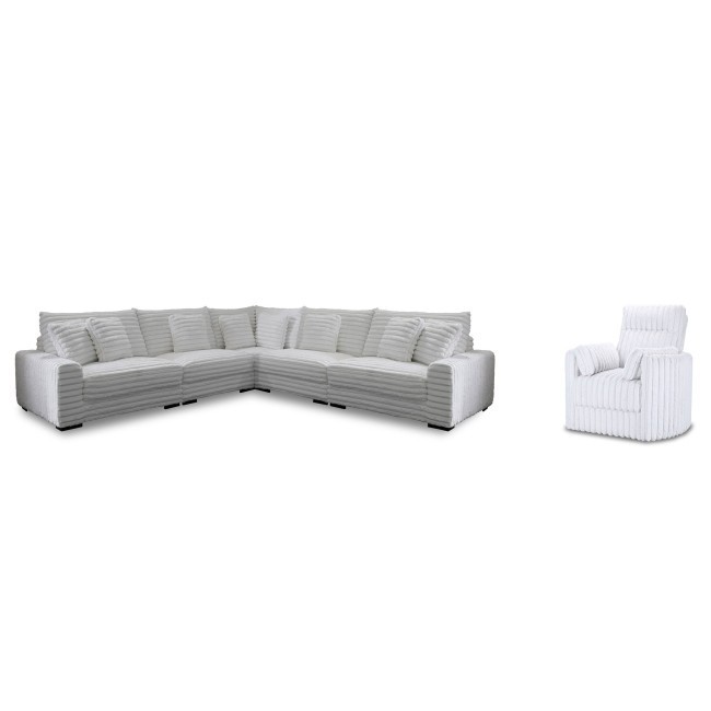 Embrace Modular Sectional Set (White)