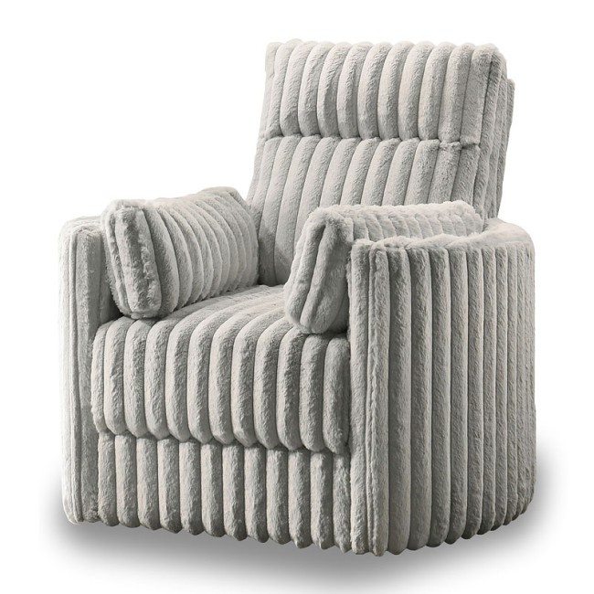 Embrace Swivel Accent Chair (Gray)