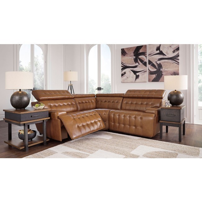 Mid century reclining sectional sales