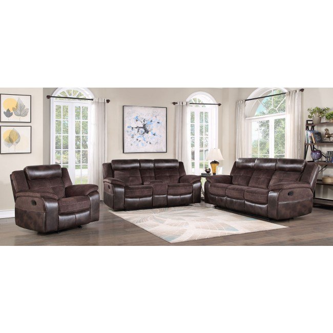 Pueblo Manual Reclining Living Room Set