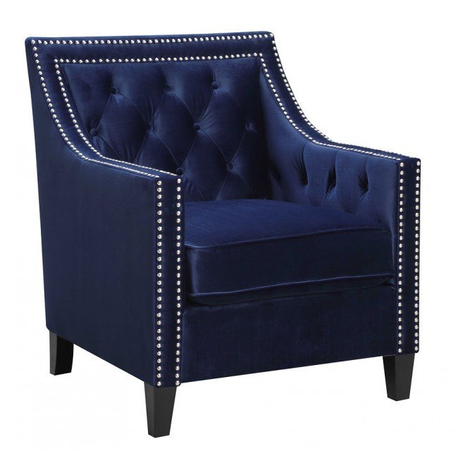 Tiffany Accent Chair Navy Elements Furniture Furniture Cart