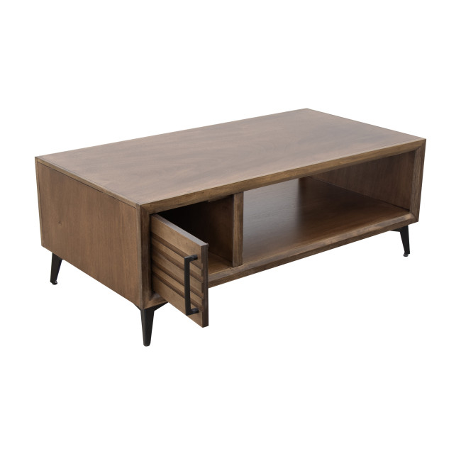 Malibu Bourbon Brown and Espresso Coffee Table