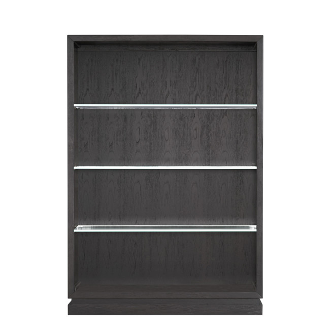 Axiom Black Oak Bookcase