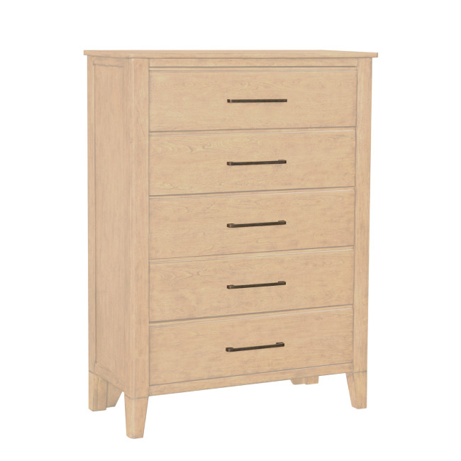 Etta Blonde 5-Drawer Chest