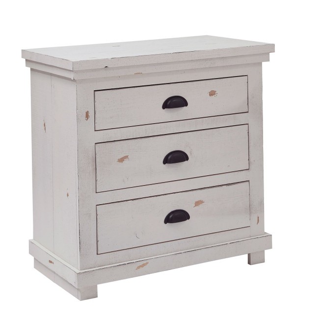 Willow Nightstand Distressed White Progressive Furniture 4 Reviews Furniture Cart