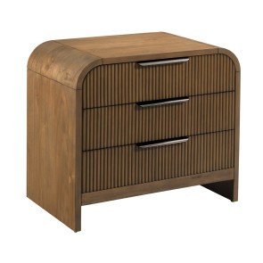 Hidden Treasures Adele Three Drawer Nightstand