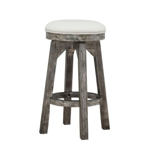Shades Of Gray 30-inch Backless Barstool