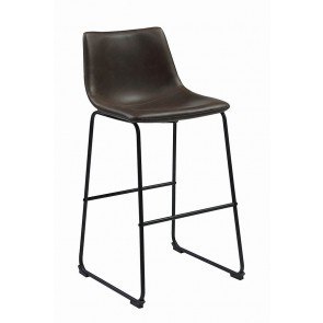 Two-Tone Brown Bar Stool (Set of 2)