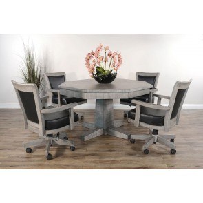 Alpine Grey Game and Dining Set