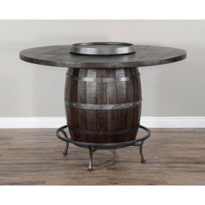 Round pub tables for outlet sale