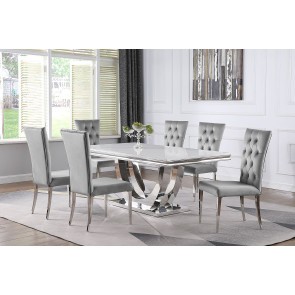 Furniture of america amina sale round dining table cm3219rt