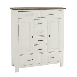 Maple Road Two Tone Sweater 8-drawer Chest