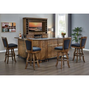 ★ Private Bar Counter Set PGA 78 Inch Home Bar Set ECI Furniture, 3 Reviews