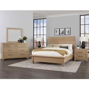 Crafted Cherry Ben's Terrace Bedroom Set (Bleached)